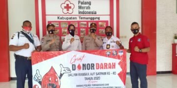 Perkumpulan Satpam Temanggung Gelar Donor Darah