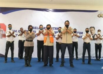 PT. Garam Jadikan Satpam Garda Terdepan Penegak Protokol Kesehatan