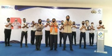 PT. Garam Jadikan Satpam Garda Terdepan Penegak Protokol Kesehatan