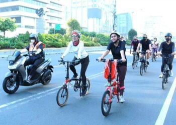 Jagow, Jasa Pengamanan Pesepeda Beranggotakan Security