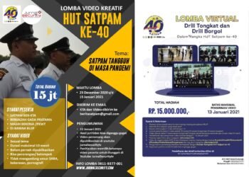 JURNALSECURITY & Panitia HUT Satpam Gelar Lomba Video Total Hadiah 30 Juta