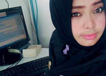 Secwan Emilia Terkesan Jaga di Lobi Utama Saat Kedatangan Presiden SBY