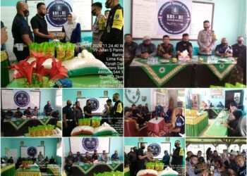 Sambut HUT Satpam ke-40, KBS-RI Tanah Datar Sambangi Panti Asuhan