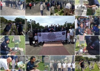 KBS-RI Jabodetabek Ziarah ke Makam Bapak Satpam Indonesia
