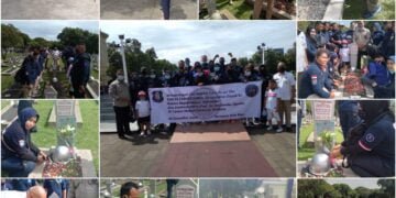 KBS-RI Jabodetabek Ziarah ke Makam Bapak Satpam Indonesia