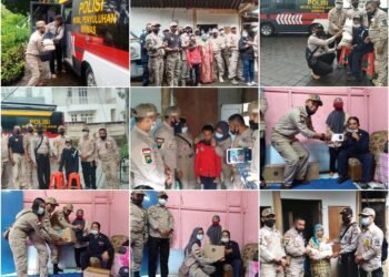 Rayakan HUT Satpam Ke-40, KBS RI Kota Batu Sambangi Satpam, Lansia dan  Kaum Dhuafa