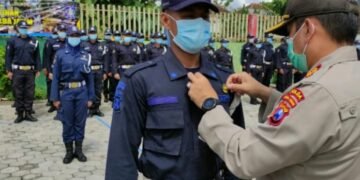 101 Satpam di Jember Ikuti Pendidikan Gada Pratama