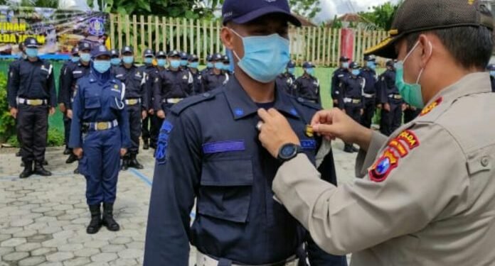101 Satpam di Jember Ikuti Pendidikan Gada Pratama