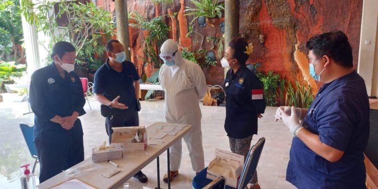 BERSAMA Lakukan Tes Swab Antigen 50 Staf EGP Security