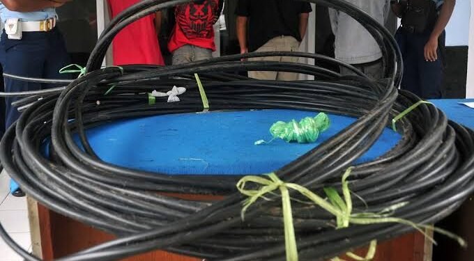 6 Oknum Satpam Mencuri Kabel di Tempat Kerjanya