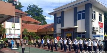 Apel Gabungan Satpam, Kapolsek Pamulang Jelaskan Tugas Satpam