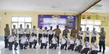 Tutup Gada Pratama, Kapolres Wonogiri akan Data Pengguna Satpam