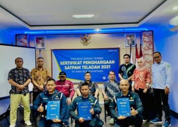 Ungkap Penipuan, Tiga Satpam PT Shelter Nusantara Raih Penghargaan
