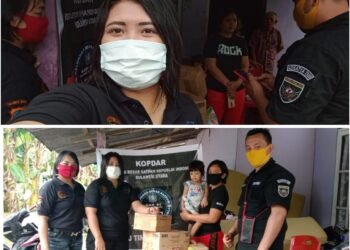 KBS-RI Sulut Sambangi Pengurus dan Warga yang Terdampak Banjir di Manado