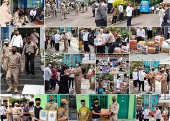 DPC KBS RI Kota Batu Gelar Baksos dan Bansos di Masa PPKM