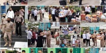 DPC KBS RI Kota Batu Gelar Baksos dan Bansos di Masa PPKM