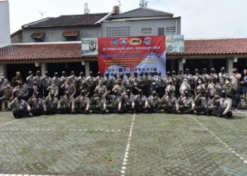 Panitia HUT Satpam Jabar Adakan Diksar Gada Pratama Gratis untuk 40 Satpam