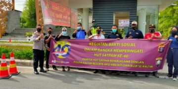 ABUJAPI, APSI, BUJP dan Polda Kaltim Sinergi Gelar Baksos