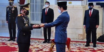 Presiden Resmi Lantik Listyo Sigit Jadi Kapolri