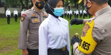 Polres Salatiga dan PT Trijaka Bintang Jaya Gelar Diklatsar Satpam Gada Pratama