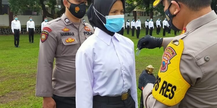 Polres Salatiga dan PT Trijaka Bintang Jaya Gelar Diklatsar Satpam Gada Pratama