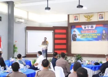 Tiga Satpam Raih Penghargaan dari Kapolres Tuban