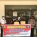 Sat Binmas Polres Sekadau dan Satpam Gelar Baksos Disinfeksi