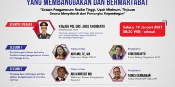 HUT Satpam ke-40, Panitia akan Gelar Webinar