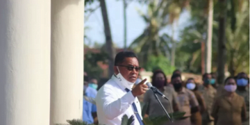 Bupati KKT Pimpin Pengamanan Pilkades Serentak