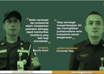 Satpam Nawakara Anwar dan Syamsuri Raih Service Excellence Award