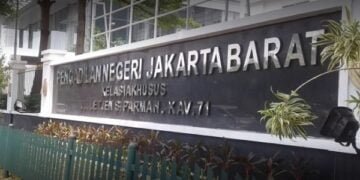 Satpam Terpapar Covid-19, PN Jakarta Barat Ditutup