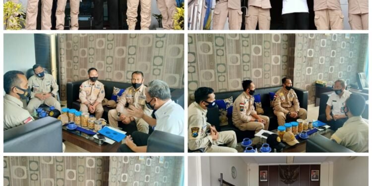 Gelar Bansos, KBS RI Sambangi Kantor BNN Kota Batu