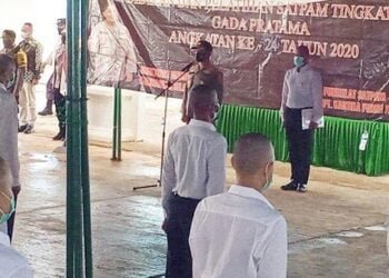 Sebanyak 109 Calon Satpam Ikuti Diksar Gada Pratama