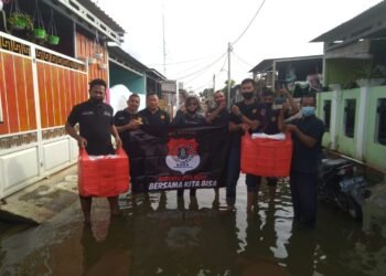 KBKS Bekasi Salurkan Makanan Siap Saji ke Korban Banjir