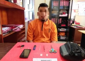 Operasi Antik 2021, Polres Inhil Tangkap Oknum Satpam Karena Narkoba