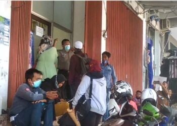 Satpam BPJSTK Kotabaru Bersitegang dengan Anggota DPRD yang Menyamar