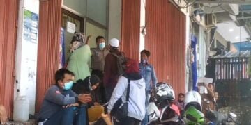 Satpam BPJSTK Kotabaru Bersitegang dengan Anggota DPRD yang Menyamar