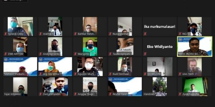 Garda Terdepan, Satpam UMS Dilatih Pencegahan Covid-19