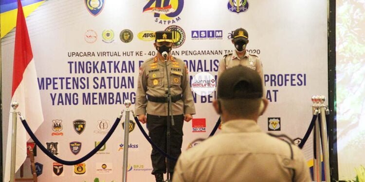 Inilah 6 Himbauan Kabaharkam Polri di Upacara HUT Satpam ke-40