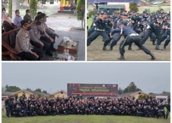 Wadir Binmas Polda Jatim Tutup Diksar Gada Pratama