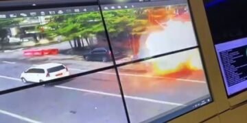 Satpam Kosmos Sempat Mencurigai Gerak Gerik Pelaku Bom Bunuh Diri