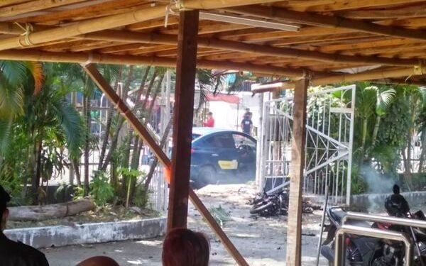 Lakukan Aksi Heroik, Satpam Gereja Sempat Tahan Pelaku Bom Bunuh Diri