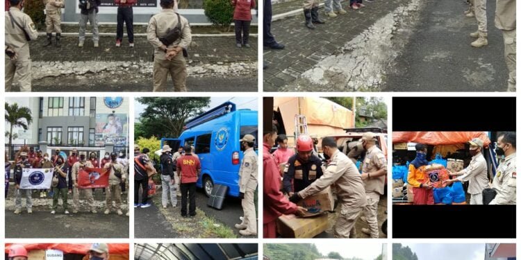 KBS RI Kota Batu Salurkan Bantuan ke Korban Longsor