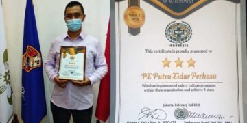 PTP Raih Penghargaan WSO Indonesia Safety Culture Award