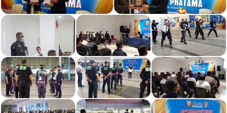 300 Satpam PTP Ikuti Sertifikasi Uji Kompetensi Gada Pratama dari BNSP