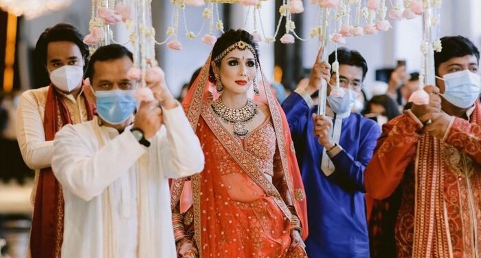 Keamanan Super Ketat Pernikahan Rocky Soraya dan Melissa Ginting