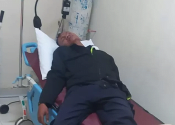 Balap Liar Dibubarkan Aparat Gabungan, Satpam Babak Belur