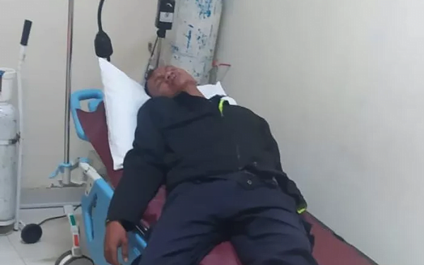 Balap Liar Dibubarkan Aparat Gabungan, Satpam Babak Belur