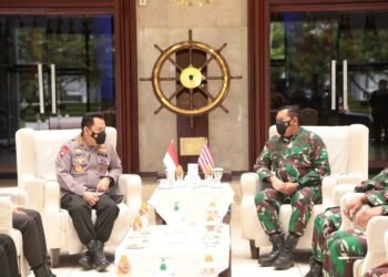 Polri-TNI AL Tingkatkan Kerja Sama Keamanan Perairan Laut