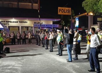 Jaga Keamanan dan kondusifitas, Polresta Pekanbaru Gelar Patroli